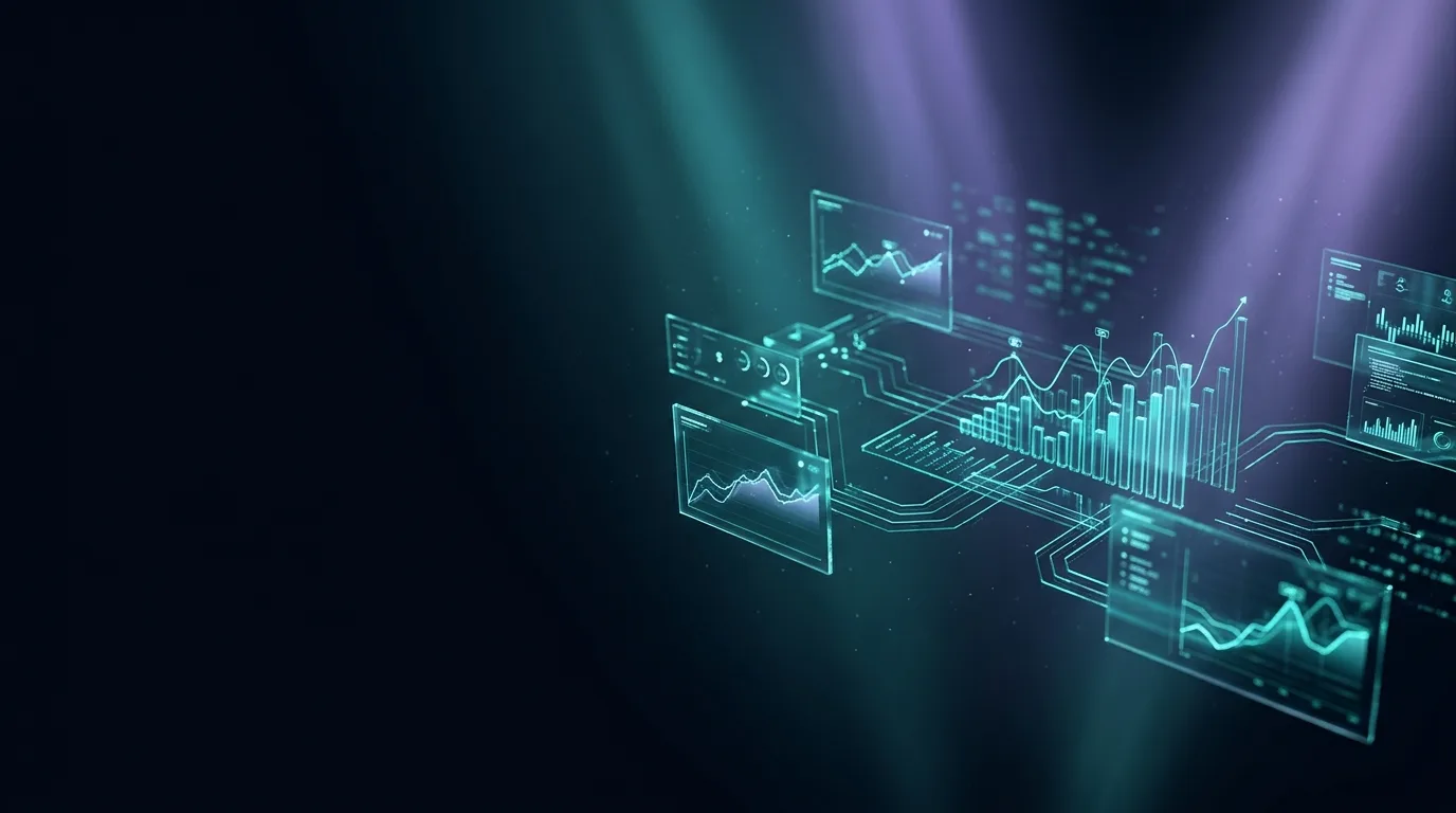 Dashboard da FM Solutions aberto no celular e no computador